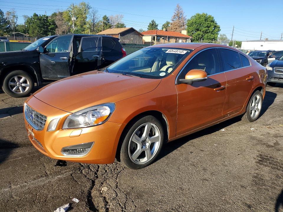 2012 Volvo S60 VIN YV1622FS4C2033966 COPART salvage auction — ROOF, Co - Public - Salvage Title, sold $2,200 on 2026-08-18 (photo 1)