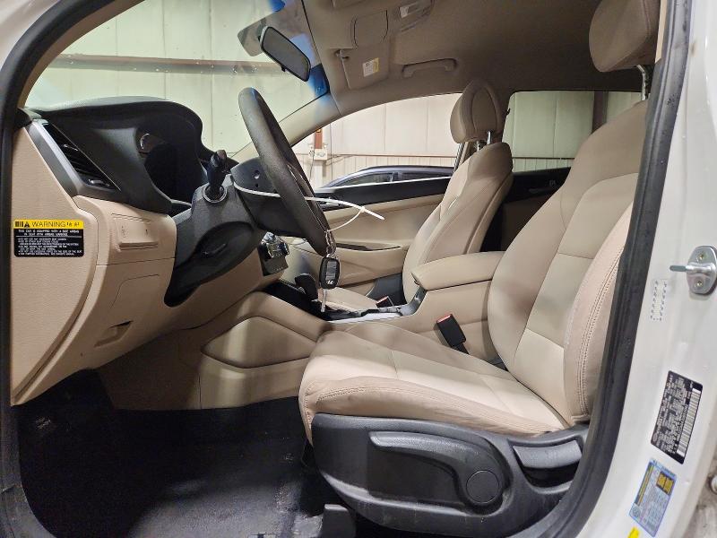 2018 Hyundai Tucson VIN KM8J2CA44JU651042 COPART salvage auction — FRONT END, Pa - Certificate Of Salvage, sold $3,600 on 2026-07-31 (photo 7)