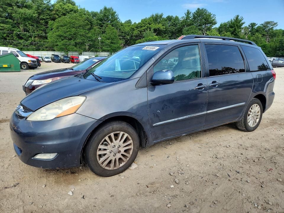 2010 Toyota Sienna VIN 5TDDK4CC0AS032602 COPART salvage auction — WATER/FLOOD, MA - CERT OF TITLE-RECONSTRCTD COLL, sold $80 on 2026-07-20 (photo 1)