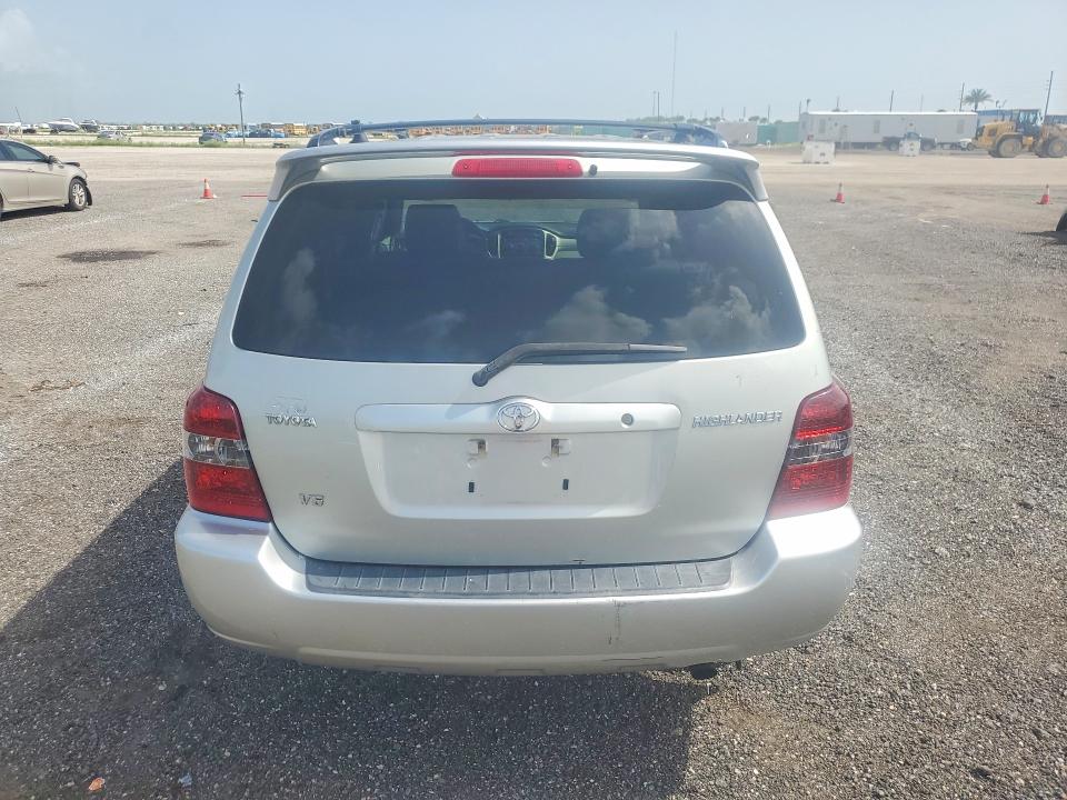 2004 Toyota Highlander VIN JTEDP21A340003914 COPART salvage auction — FRONT END, FL - CERT OF TITLE SLVG REBUILDABLE, sold $1,050 on 2026-07-20 (photo 6)
