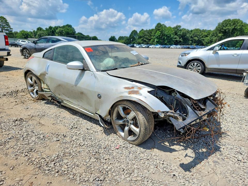 2006 Nissan 350z VIN JN1AZ34D66M300882 COPART salvage auction — FRONT END, Ar - Cert Of Title-Salvage, sold $225 on 2026-07-27 (photo 4)