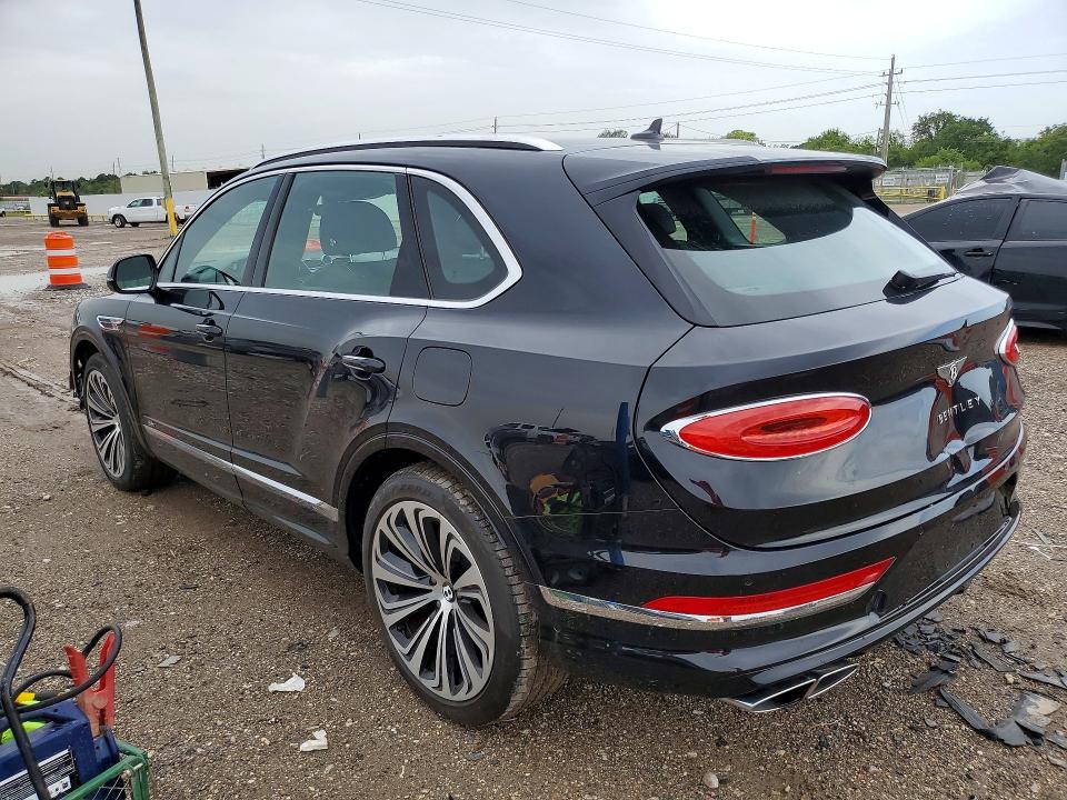 2021 Bentley Bentayga VIN SJAAJ2ZV7MC036561 COPART salvage auction — FRONT END, Tx - Salvage Vehicle Title, sold $77,000 on 2026-09-17 (photo 2)