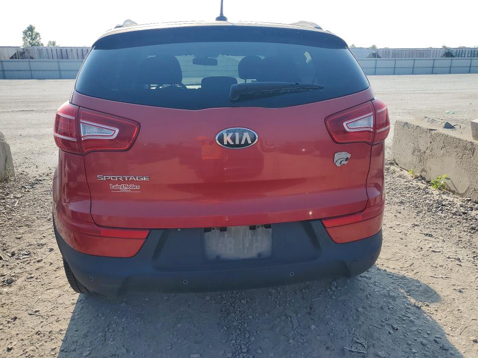 2013 Kia Sportage VIN KNDPBCA22D7361060 COPART salvage auction — NORMAL WEAR, Ks - Dealer Only Clean Title, sold $100 on 2026-07-28 (photo 6)