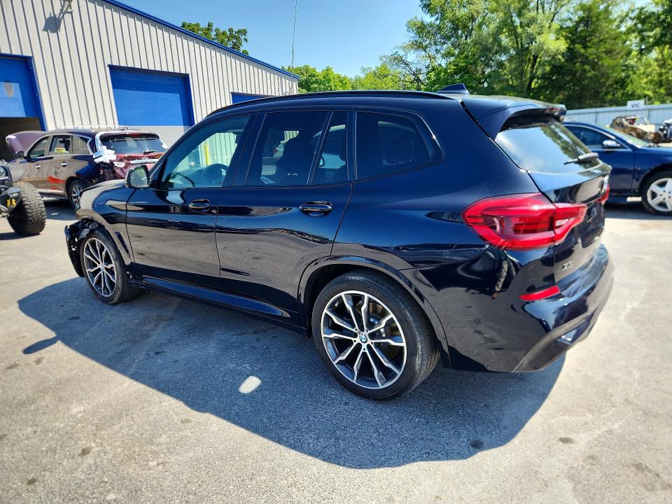 2021 BMW X3 VIN 5UXTY9C09M9E10174 COPART salvage auction — FRONT END, PA - CERTIFICATE OF SALVAGE, sold $14,900 on 2026-07-28 (photo 2)