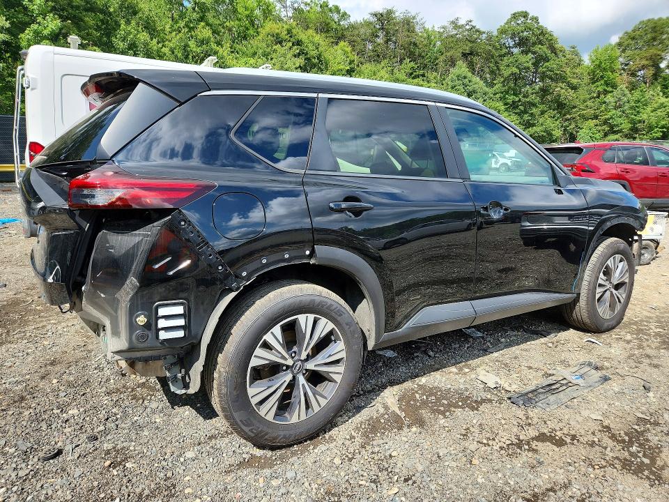 2023 Nissan Rogue VIN JN8BT3BB9PW498260 COPART salvage auction — FRONT END, Md - Cert Of Salvage > 75% Damage, sold $4,900 on 2026-07-28 (photo 3)