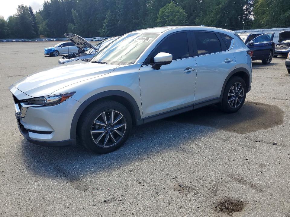 2018 Mazda Cx-5 VIN JM3KFBCM5J0346975 COPART salvage auction — REAR END, Salvage Title, sold $80 on 2026-07-27 (photo 1)