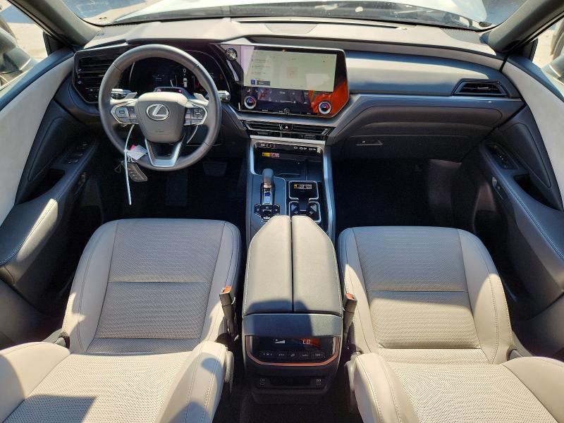 2025 Lexus Tx VIN 5TDAAAA64SS017295 COPART salvage auction — FRONT END, TX - SALVAGE VEHICLE TITLE, sold $19,800 on 2026-08-28 (photo 8)