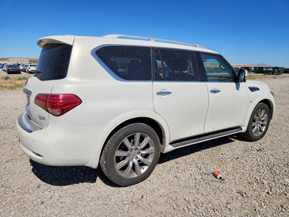 2014 Infiniti Qx80 VIN JN8AZ2NE7E9067986 COPART salvage auction — MECHANICAL, Ut - Certificate Of Title, sold $400 on 2026-07-17 (photo 3)
