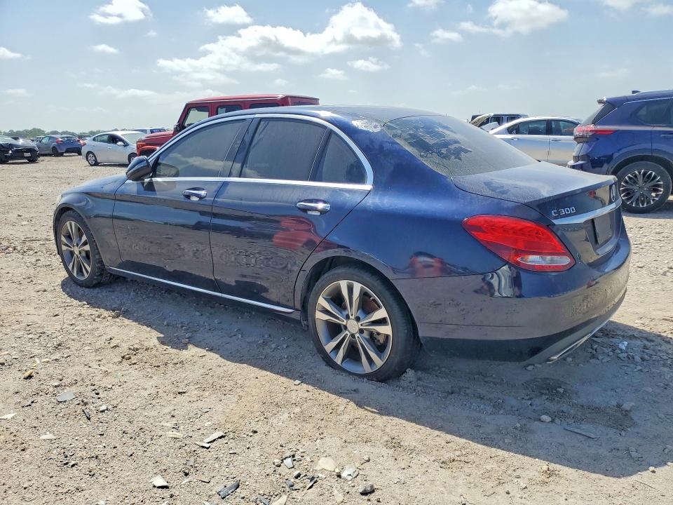 2016 Mercedes-benz C-klasse VIN 55SWF4JB9GU115545 COPART salvage auction — MINOR DENT/SCRATCHES, La - Certificate Of Title (P), sold $2,850 on 2026-08-02 (photo 2)