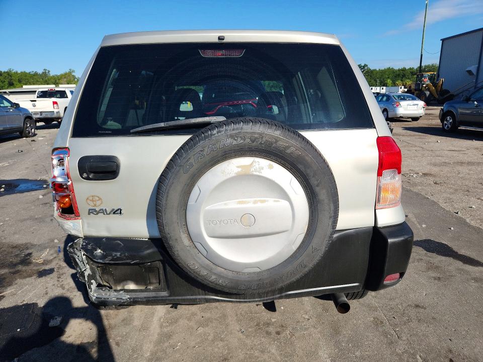 2001 Toyota Rav4 VIN JTEGH20V910025605 COPART salvage auction — REAR END, FL - CERT OF TITLE SLVG REBUILDABLE, sold $925 on 2026-07-13 (photo 6)