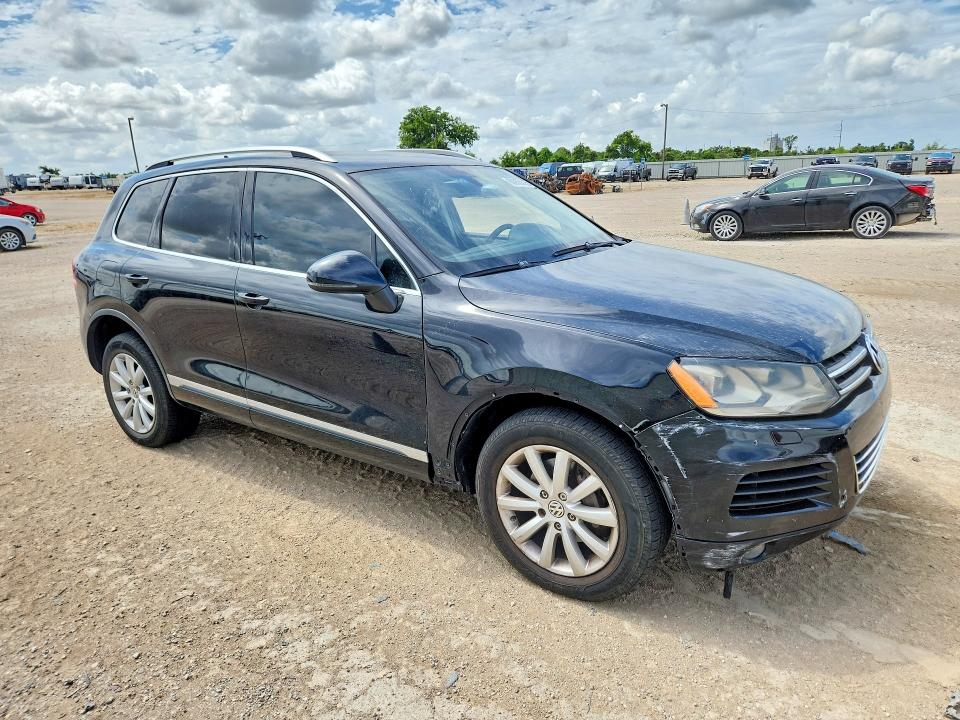 2012 Volkswagen Touareg VIN WVGEF9BP3CD009478 COPART salvage auction — FRONT END, Mt - Certificate Of Title, sold $750 on 2026-07-29 (photo 4)
