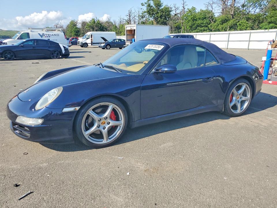 2008 Porsche 911 VIN WP0CB29958S777102 — COPART salvage auction photo