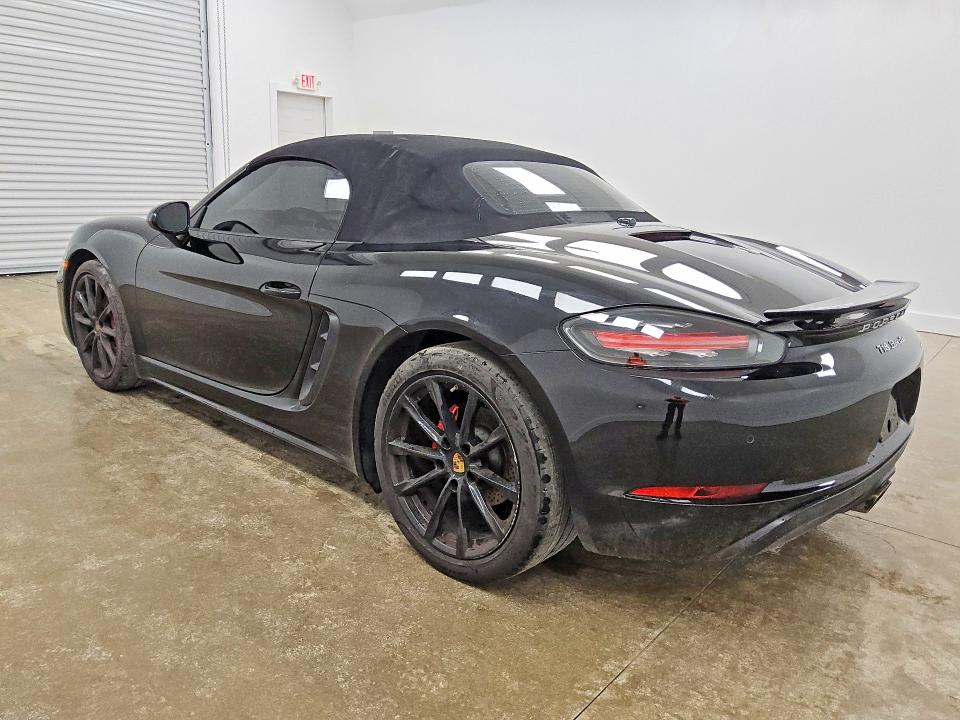 2019 Porsche Boxster VIN WP0CA2A8XKS210252 COPART salvage auction — MECHANICAL, Ga - Certificate Of Title, sold $6,500 on 2026-07-28 (photo 2)