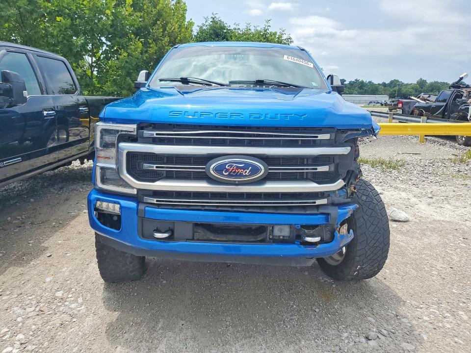 2021 Ford F350 VIN 1FT8W3BT9MEE04093 COPART salvage auction — SIDE, PA - CERTIFICATE OF SALVAGE (P), sold $10,300 on 2026-07-29 (photo 5)