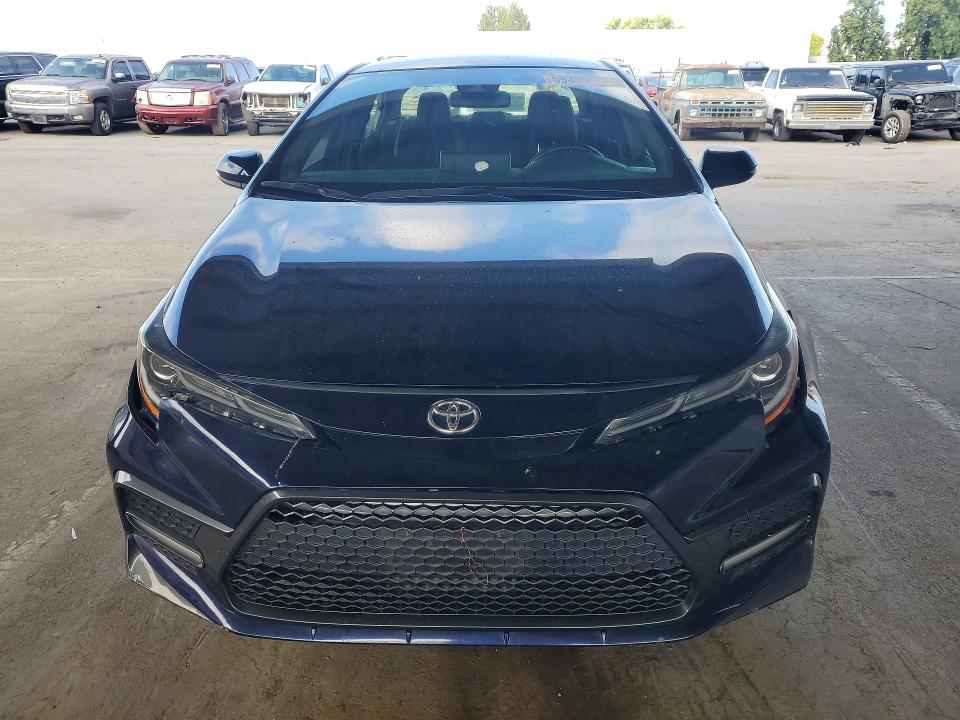 2020 Toyota Corolla VIN JTDS4RCE1LJ001293 COPART salvage auction — REAR END, Ca - Salvage Certificate, sold $30 on 2026-07-28 (photo 5)