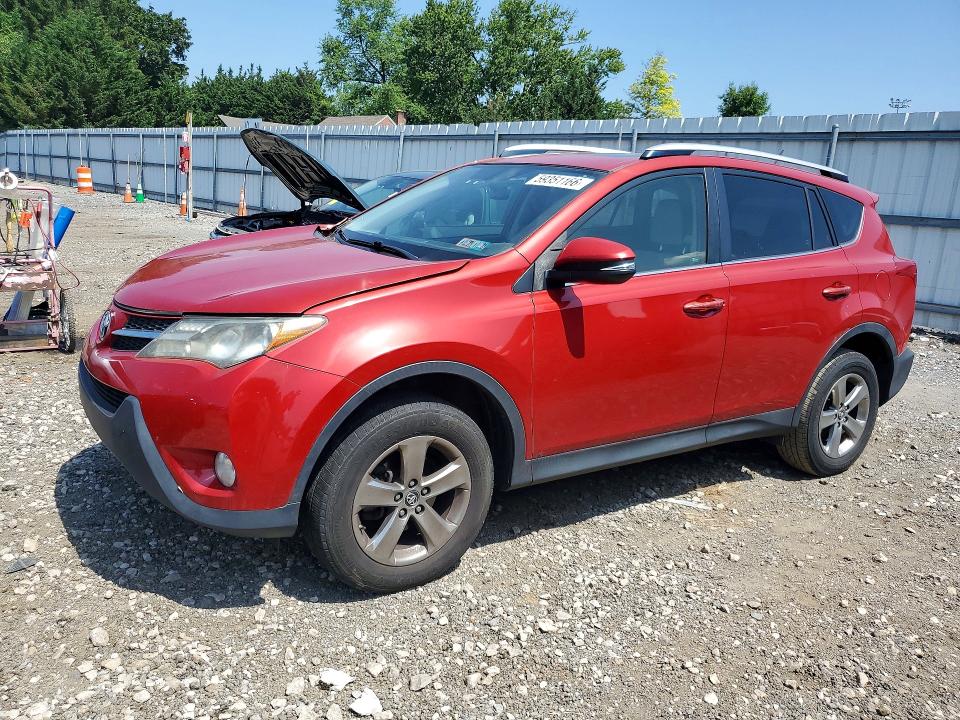 2015 Toyota Rav4 VIN JTMRFREV9FD097666 COPART salvage auction — FRONT END, PA - CERTIFICATE OF SALVAGE, sold $4,950 on 2026-07-27 (photo 1)
