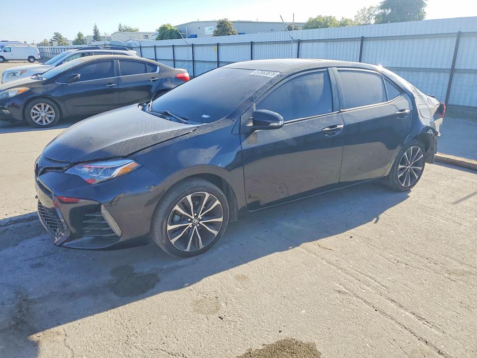 2017 Toyota Corolla VIN 5YFBURHE0HP634220 COPART salvage auction — REAR END, Ca - Salvage Certificate, sold $1,800 on 2026-07-10 (photo 1)