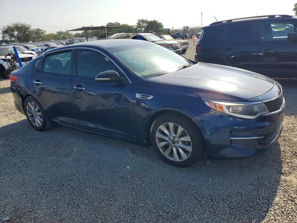 2017 Kia Optima VIN 5XXGT4L3XHG174946 COPART salvage auction — SIDE, Ca - Salvage Certificate, sold $900 on 2026-07-24 (photo 4)
