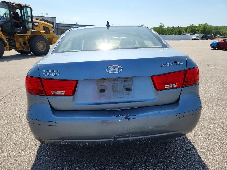 2010 Hyundai Sonata VIN 5NPET4AC0AH659729 COPART salvage auction — FRONT END, MA - CERT OF TITLE-RECONSTRCTD COLL, sold $450 on 2026-07-22 (photo 6)