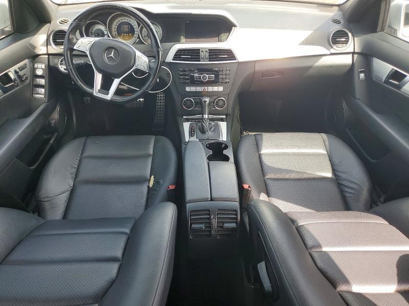 2012 Mercedes-benz C-klasse VIN WDDGF4HB8CA607021 COPART salvage auction — FRONT END, Fl - Cert Of Title Slvg Rebuildable, sold $775 on 2026-08-18 (photo 8)
