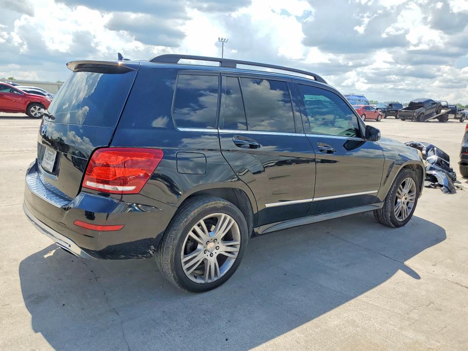 2014 Mercedes-benz Glk-klasse VIN WDCGG5HB6EG286300 COPART salvage auction — HAIL, TX - SALVAGE VEHICLE TITLE (P), sold $1,750 on 2026-07-27 (photo 3)