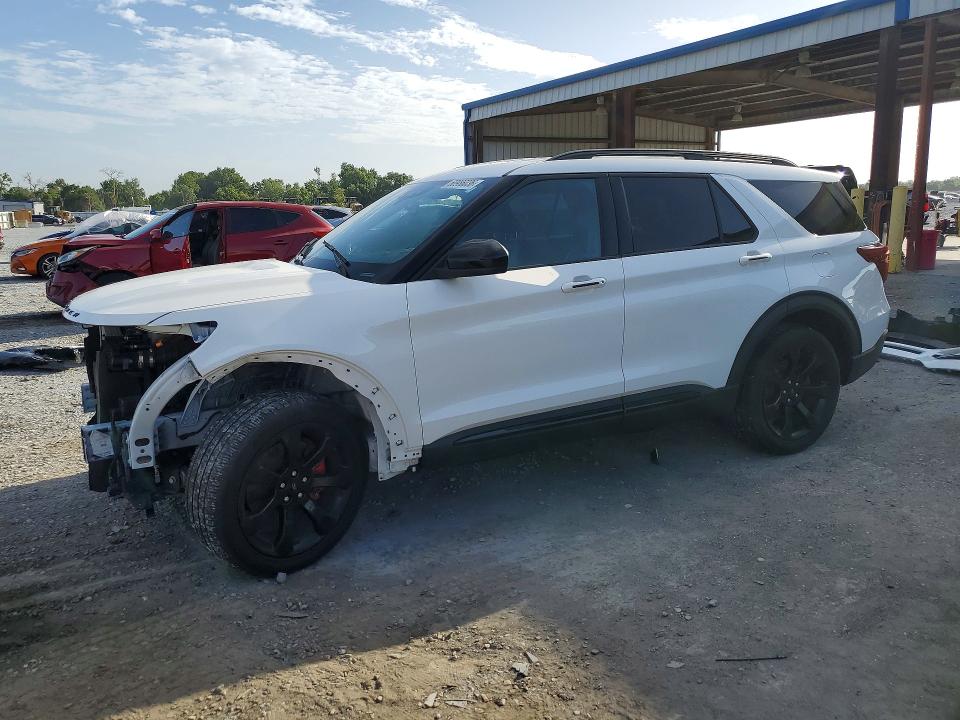 2022 Ford Explorer VIN 1FM5K7GCXNGB87668 — COPART salvage auction photo