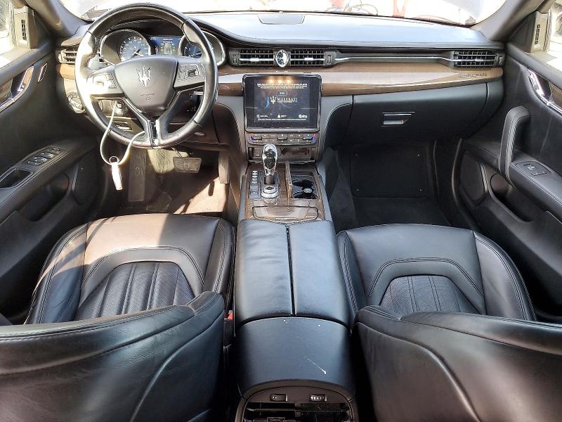 2018 Maserati Quattroporte VIN ZAM56YRAXJ1276076 COPART salvage auction — ROOF, Pa - Certificate Of Salvage, sold $7,200 on 2026-08-14 (photo 8)