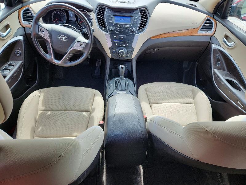 2013 Hyundai Santa fe VIN 5XYZU3LB6DG037418 COPART salvage auction — MECHANICAL, TX - CERTIFICATE OF TITLE, sold $800 on 2026-07-21 (photo 8)