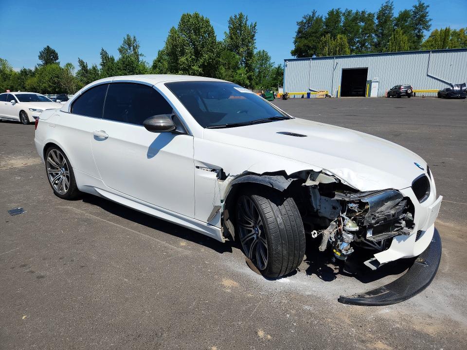 2013 BMW M3 VIN WBSDX9C55DE785691 COPART salvage auction — UNDERCARRIAGE, Or - Salvage Title Certificate, sold $12,600 on 2026-08-17 (photo 4)