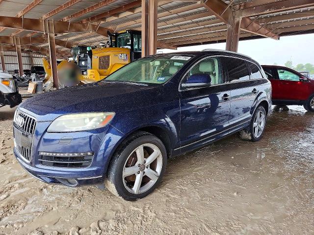2014 Audi Q7 VIN WA1LGAFE4ED009229 COPART salvage auction — MINOR DENT/SCRATCHES, TX - CERTIFICATE OF TITLE, sold $725 on 2026-07-31 (photo 1)