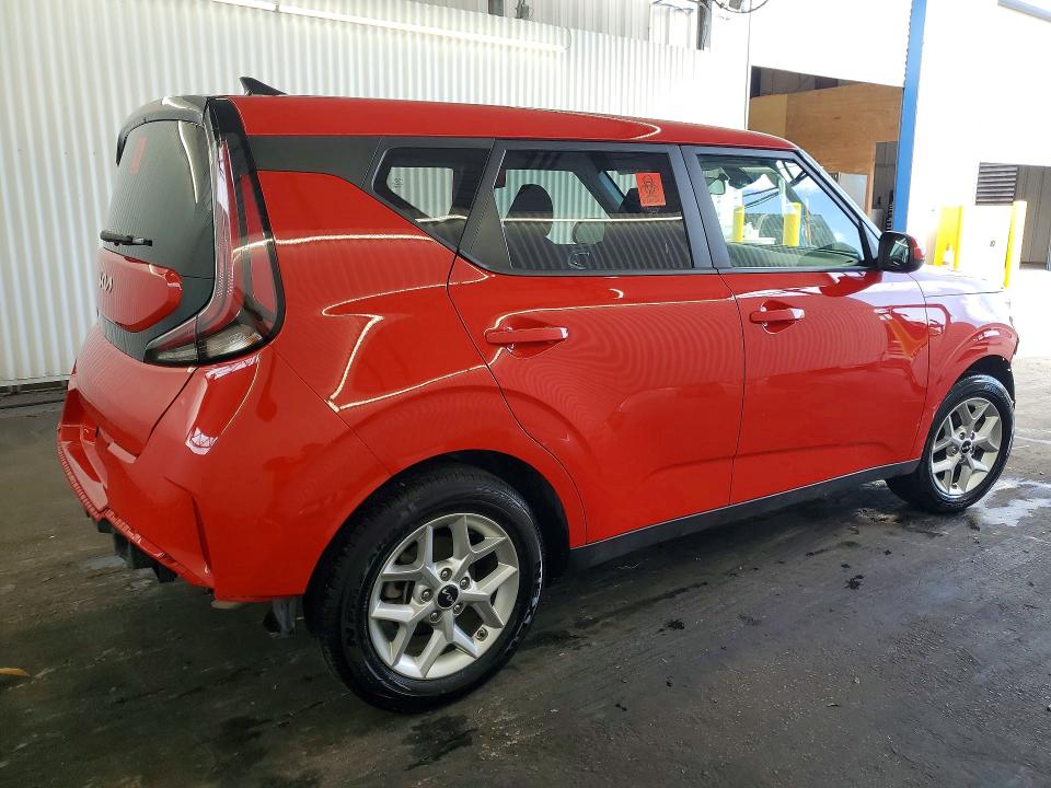 2025 Kia Soul VIN KNDJ23AU0S7258580 COPART salvage auction — FRONT END, Fl - Certificate Of Title, sold $9,000 on 2026-07-15 (photo 3)