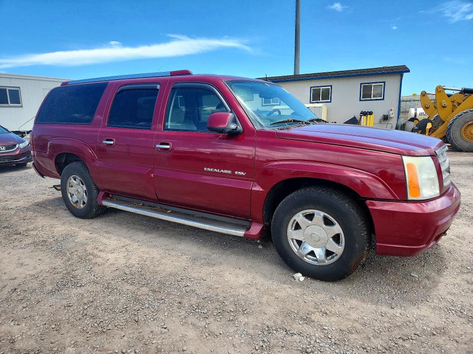 2004 Cadillac Escalade ESV VIN 3GYFK66NX4G324028 COPART salvage auction — REAR END, Hi - Certificate Of Title (P), sold $35 on 2026-10-05 (photo 4)