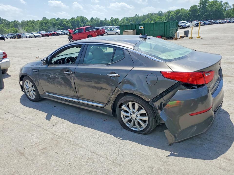 2015 Kia Optima VIN 5XXGN4A77FG399550 COPART salvage auction — REAR END, Pa - Certificate Of Salvage, sold $825 on 2026-07-16 (photo 2)