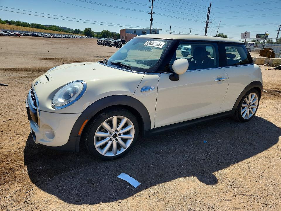 2015 Mini Cooper VIN WMWXP7C51F2A37033 COPART salvage auction — HAIL, Co - Certificate Of Title, sold $5,900 on 2026-08-03 (photo 1)