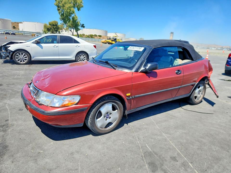 1998 Saab 900 VIN YS3DF75N7W7005850 COPART salvage auction — REAR END, Ca - Salvage Certificate, sold $50 on 2026-08-17 (photo 1)