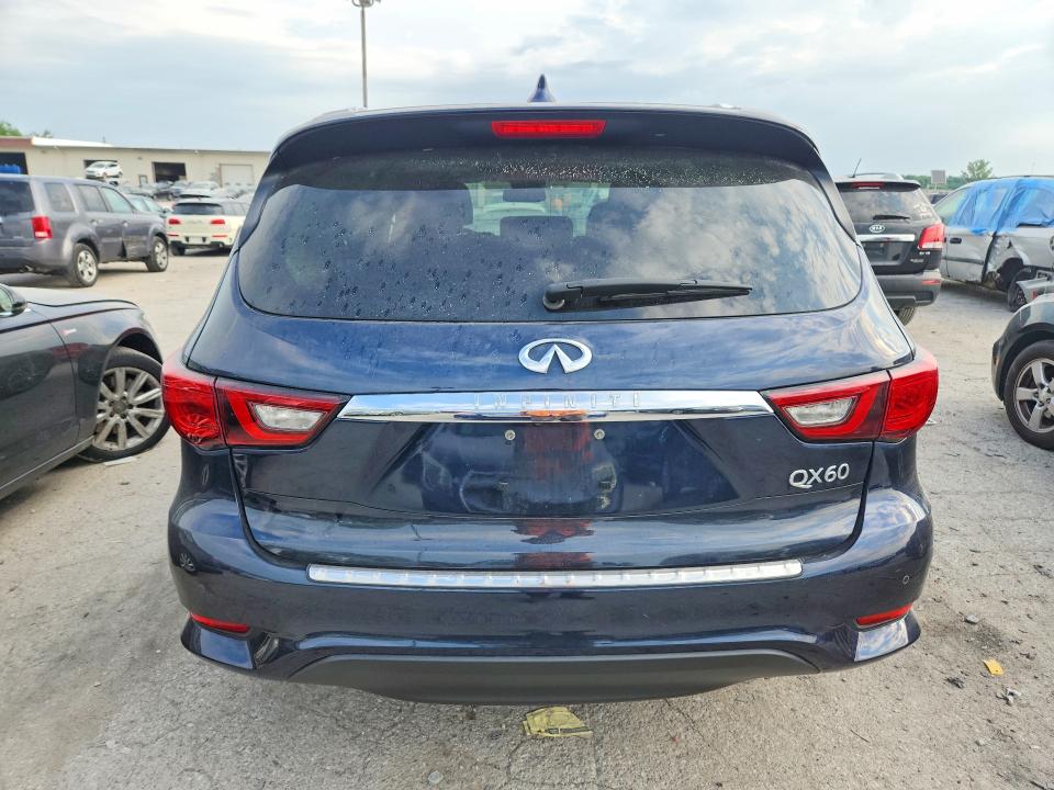 2018 Infiniti Qx60 VIN 5N1DL0MM5JC527114 COPART salvage auction — MECHANICAL, In - Certificate Of Title, sold $1,250 on 2026-07-31 (photo 6)