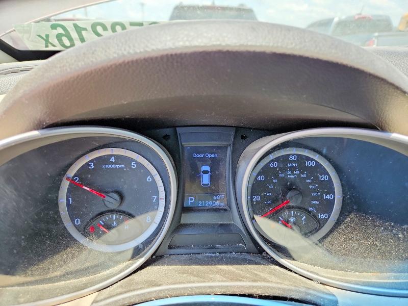 2014 Hyundai Santa fe VIN KM8SMDHF9EU043986 COPART salvage auction — MECHANICAL, IN - CERTIFICATE OF TITLE, sold $900 on 2026-07-24 (photo 9)