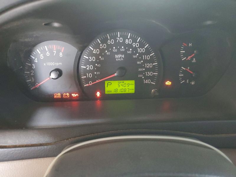 2006 Kia Spectra VIN KNAFE122165208249 COPART salvage auction — MINOR DENT/SCRATCHES, AZ - CERTIFICATE OF TITLE, sold $225 on 2026-07-13 (photo 9)