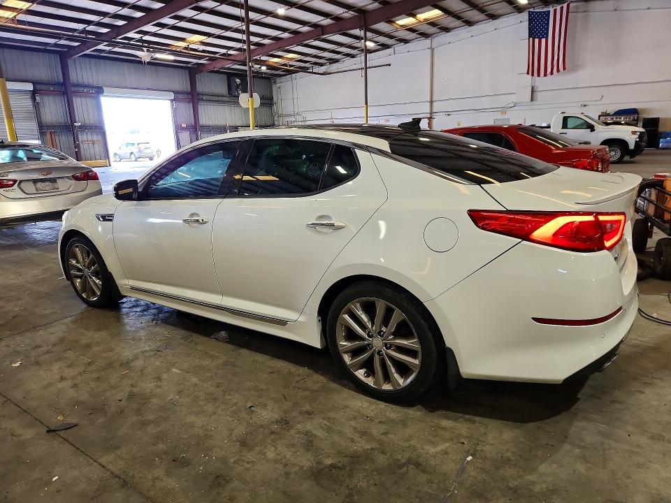 2015 Kia VIN 5XXGR4A60FG484032 COPART salvage auction — REAR END, Fl - Cert Of Title Slvg Rebuildable, sold $1,050 on 2026-07-15 (photo 2)