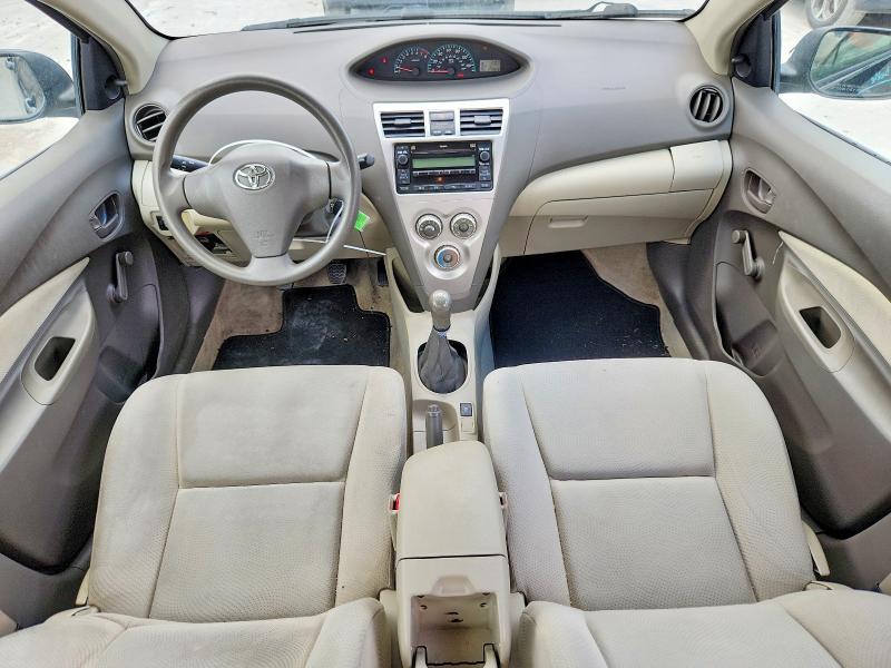 2010 Toyota Yaris VIN JTDBT4K35A4063572 COPART salvage auction — FRONT END, Tx - Salvage Vehicle Title, sold $500 on 2026-07-28 (photo 8)