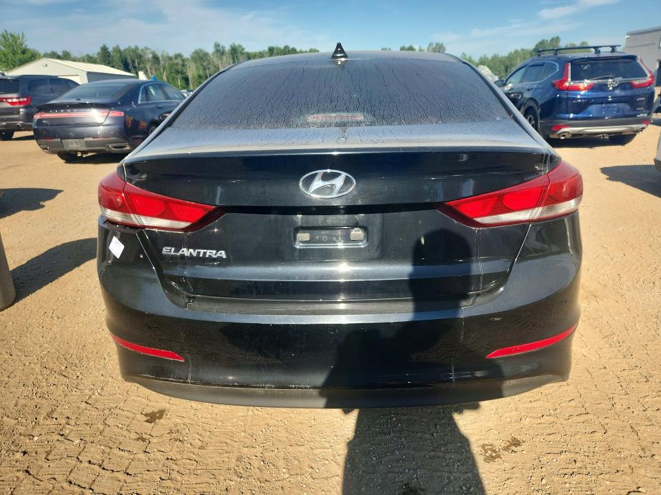 2017 Hyundai Elantra VIN KMHD84LF9HU187563 COPART salvage auction — FRONT END, On - Permit Salvage, sold $775 on 2026-07-28 (photo 6)