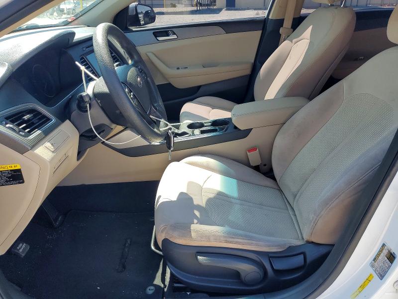 2016 Hyundai Sonata VIN 5NPE24AF8GH262209 COPART salvage auction — FRONT END, Ga - Cert Of Title-Salvage, sold $1,700 on 2026-07-27 (photo 7)