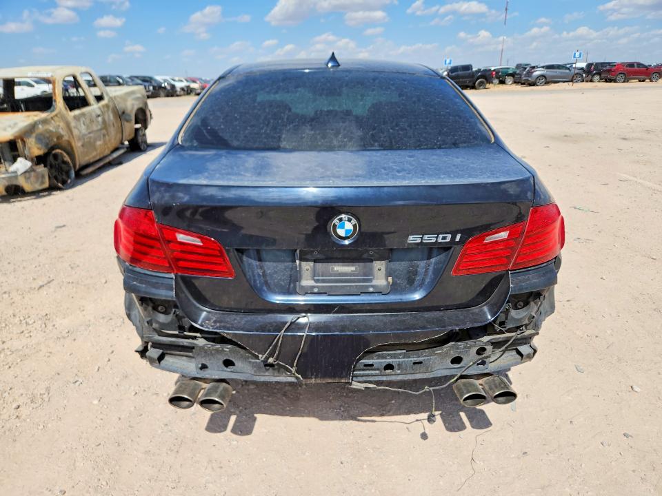 2014 BMW 5er VIN WBAKN9C55ED000983 COPART salvage auction — REAR END, Tx - Salvage Vehicle Title, sold $3,500 on 2026-07-29 (photo 6)