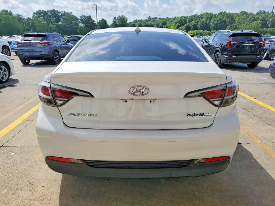 2016 Hyundai Sonata VIN KMHE24L16GA022712 COPART salvage auction — FRONT END, Tn - Certificate Of Title, sold $575 on 2026-07-30 (photo 6)