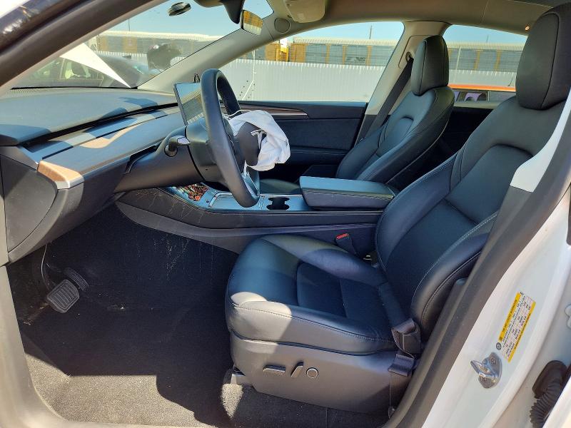 2024 Tesla Model y VIN 7SAYGDEE6RF194870 COPART salvage auction — FRONT END, Ca - Salvage Certificate, sold $12,100 on 2026-08-28 (photo 7)