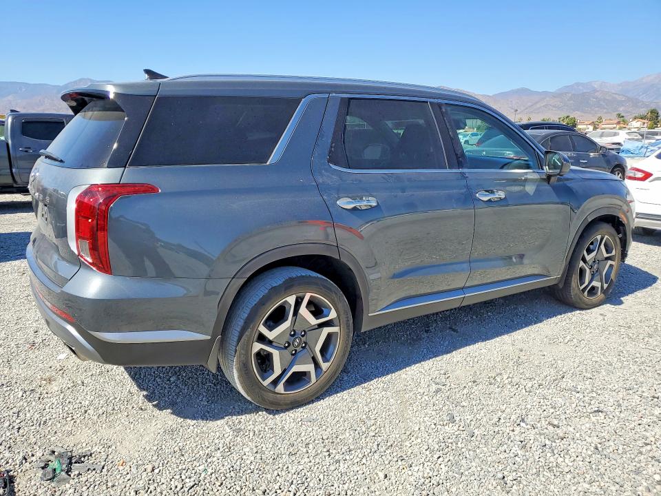 2025 Hyundai Palisade VIN KM8R44GE0SU896019 COPART salvage auction — FRONT END, Ca - Salvage Certificate, sold $16,100 on 2026-08-19 (photo 3)