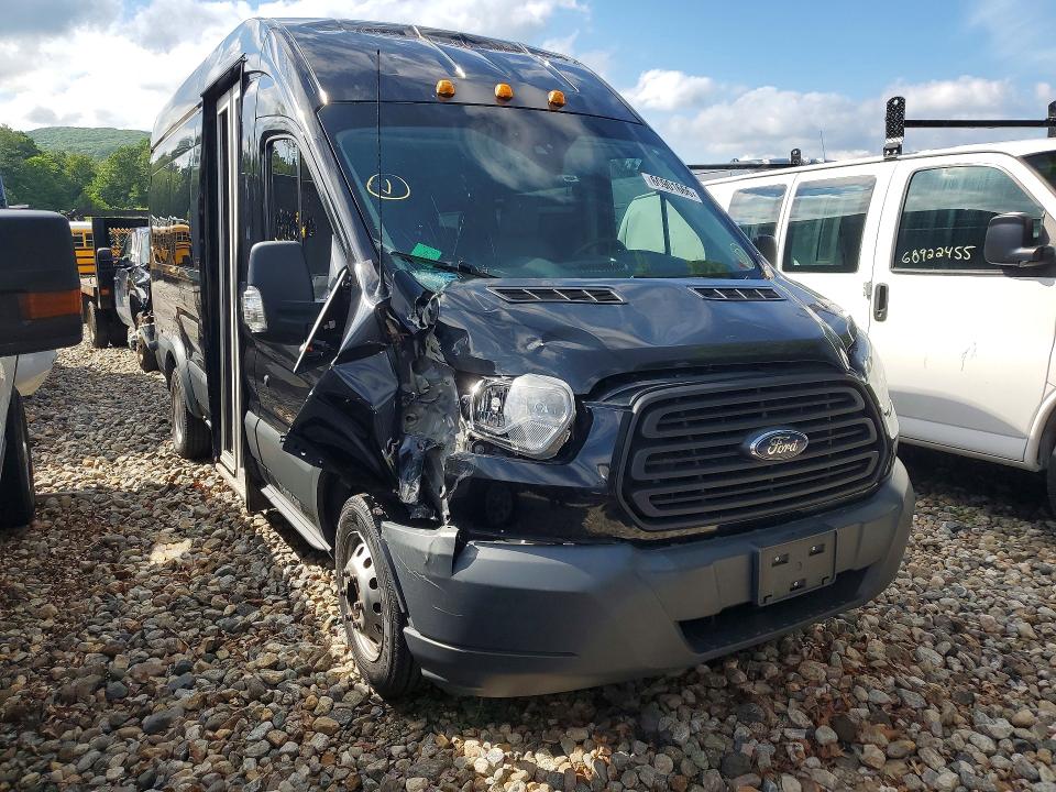 2017 Ford Transit VIN 1FBVU4XG1HKA17348 COPART salvage auction — FRONT END, Ct - Cert Of Title-Salvage, sold $8,500 on 2026-07-28 (photo 4)