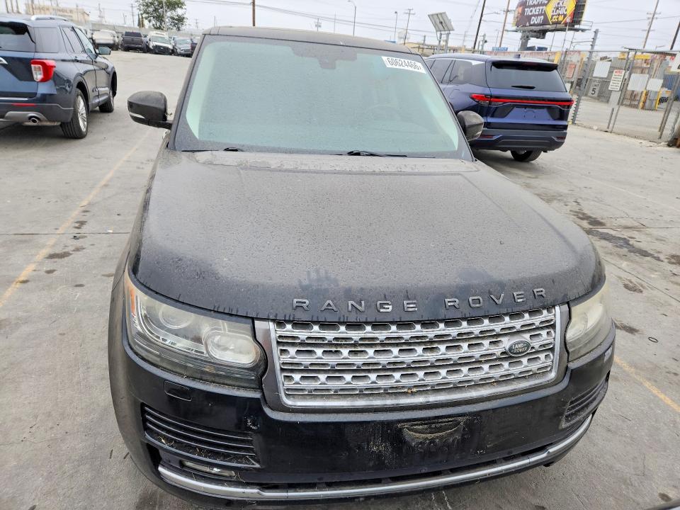 2016 Land rover RANGE ROVER VIN SALGS2EF7GA286850 COPART salvage auction — MINOR DENT/SCRATCHES, Ca - Dis/Dlr/Exp Only Clean Title, sold $3,550 on 2026-07-30 (photo 5)