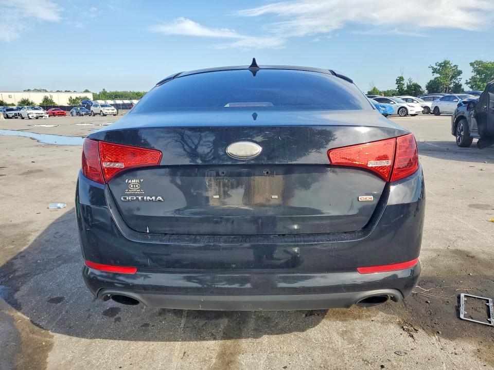 2013 Kia Optima VIN 5XXGM4A77DG151492 COPART salvage auction — FRONT END, Fl - Cert Of Title Slvg Rebuildable, sold $15 on 2026-07-30 (photo 6)