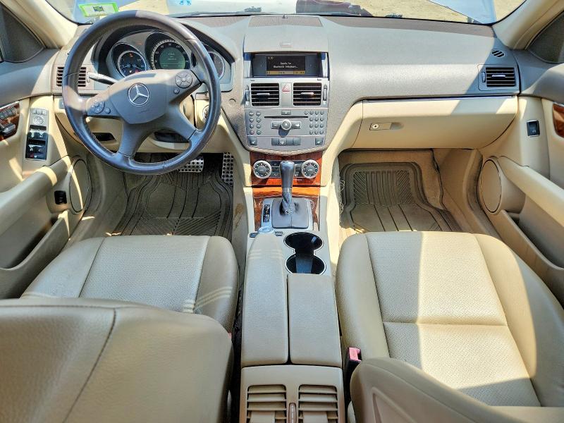 2011 Mercedes-benz C class VIN WDDGF8BB6BR175819 COPART salvage auction — NORMAL WEAR, Nj - Certificate Of Title, sold $775 on 2026-08-03 (photo 8)